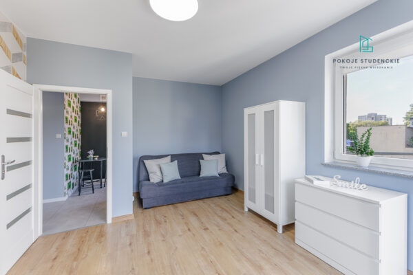 Na wynajem pokój 1-osobowy dla studenta na ul. Dzika 4A (wysoki parter) [pokój nr 1]